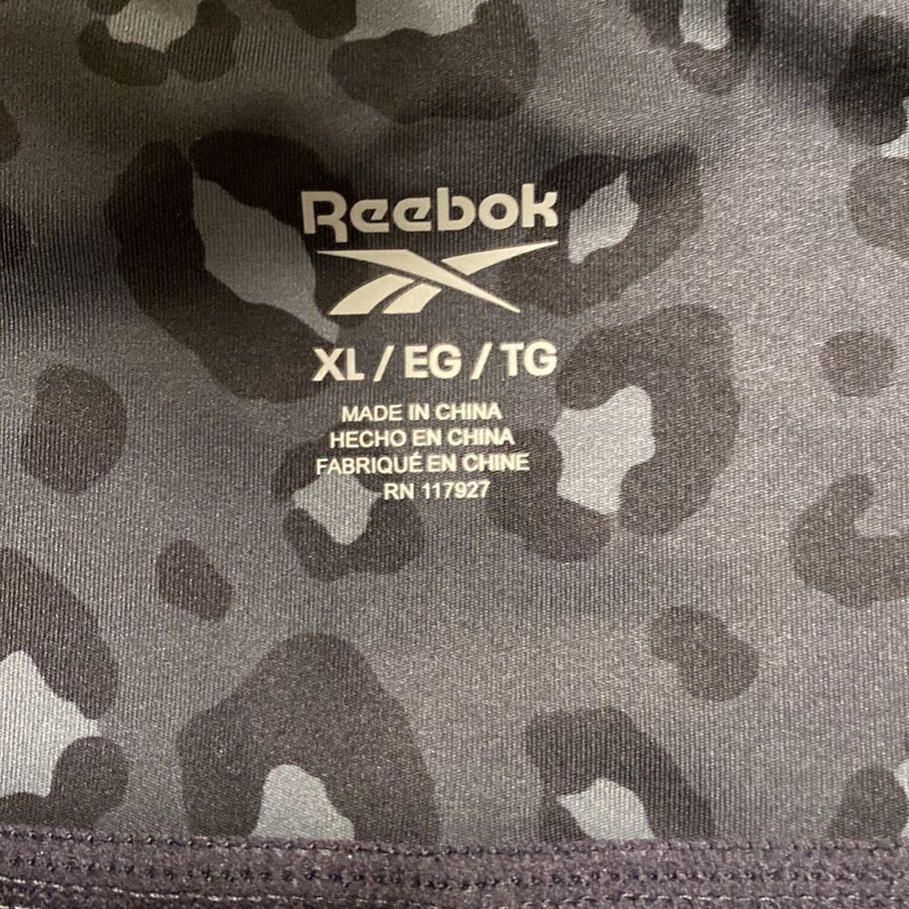 Reebok High Rise Printed Leggings - Picture 4 of 5
